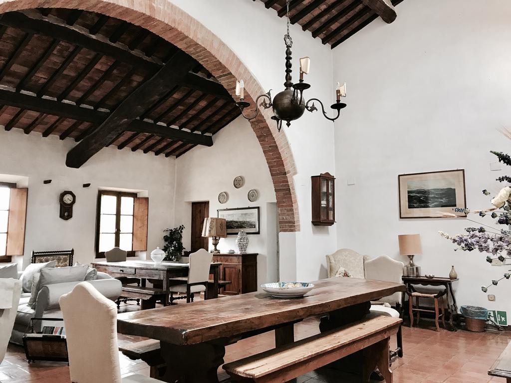 Вилла Agriturismo Biologico Ebbio Монтериджиони Экстерьер фото