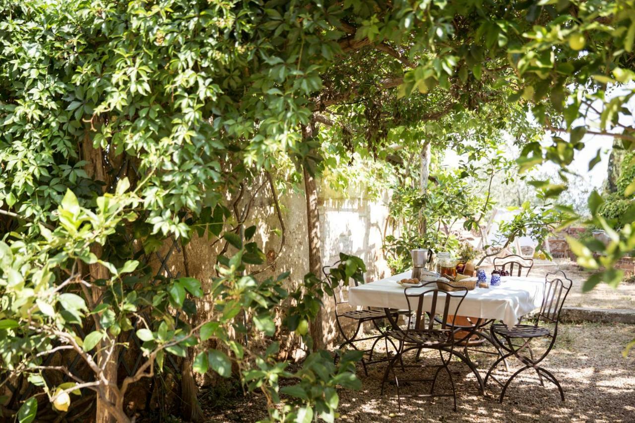 Вилла Agriturismo Biologico Ebbio Монтериджиони Экстерьер фото